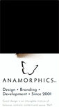 Mobile Screenshot of anamorphics.com
